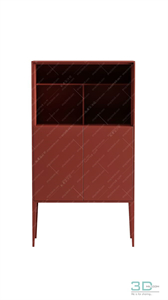 TV cabinet shelf 57 3dsmax File