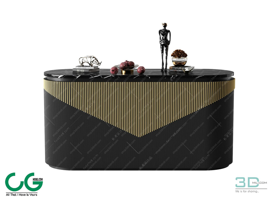 TV cabinet shelf 62 3dsmax File