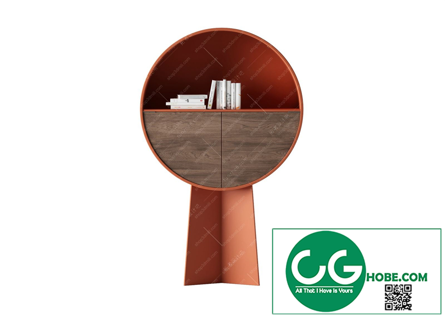 TV cabinet shelf 63 3dsmax File