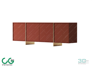 TV cabinet shelf 69 3dsmax File
