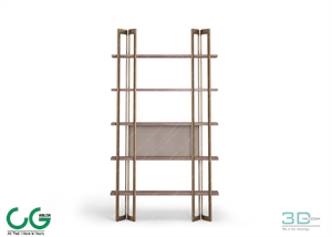 TV cabinet shelf 86 3dsmax File