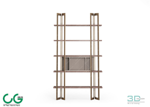 TV cabinet shelf 88 3dsmax File