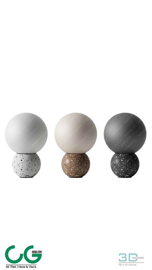 Table light 03 3dsmax File