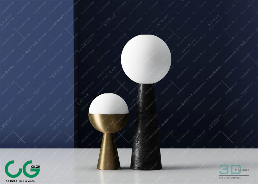 Table light 22 3dsmax File