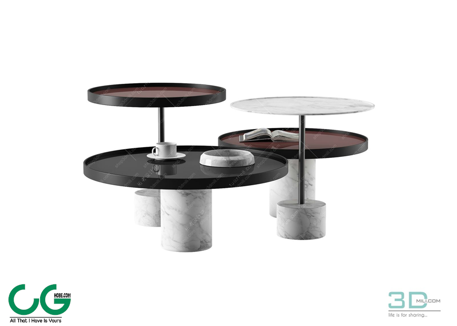 Tea Table 3dsmax File 07