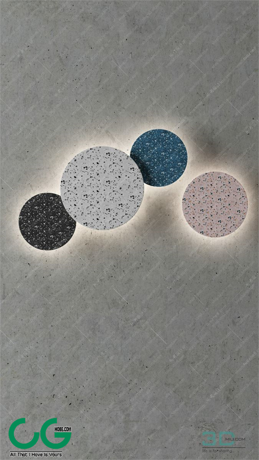 Wall light 01 3dsmax File