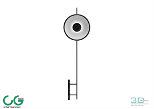 Wall light 05 3dsmax File
