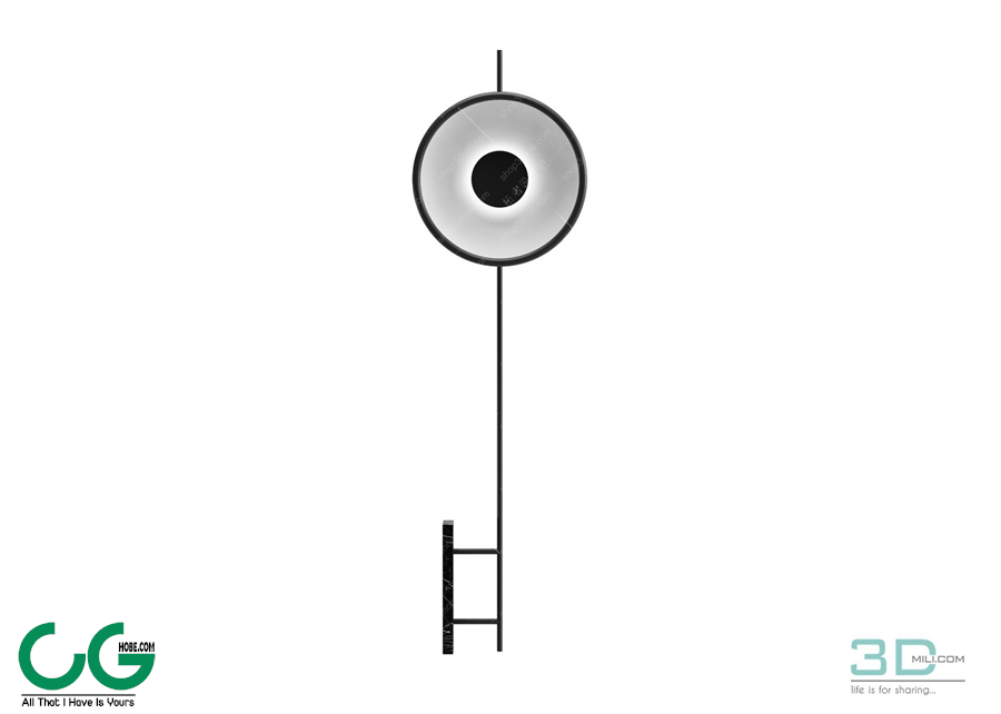 Wall light 05 3dsmax File