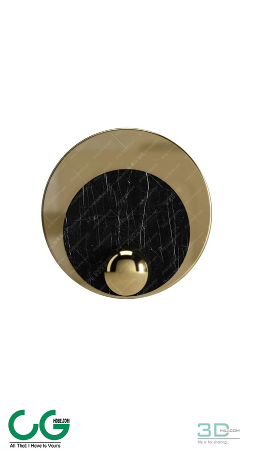 Wall light 07 3dsmax File