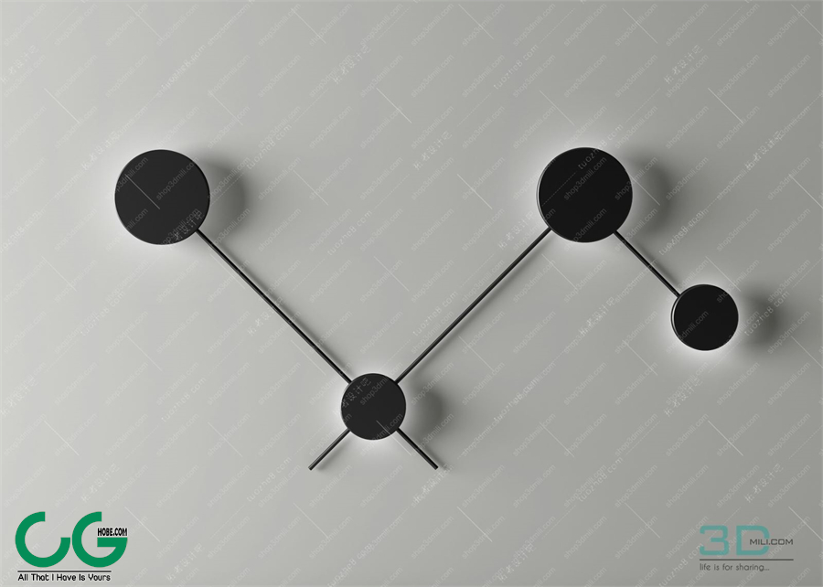 Wall light 10 3dsmax File
