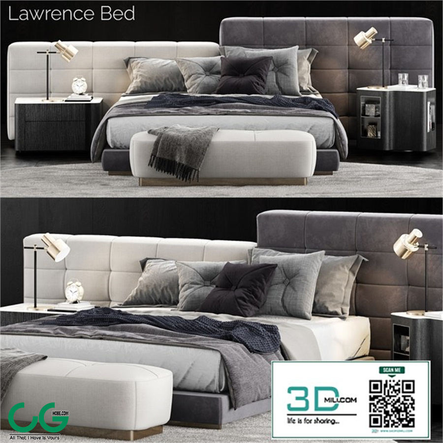 Minotti Lawrence Bed 3