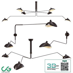 Serge Mouille Light Collection
