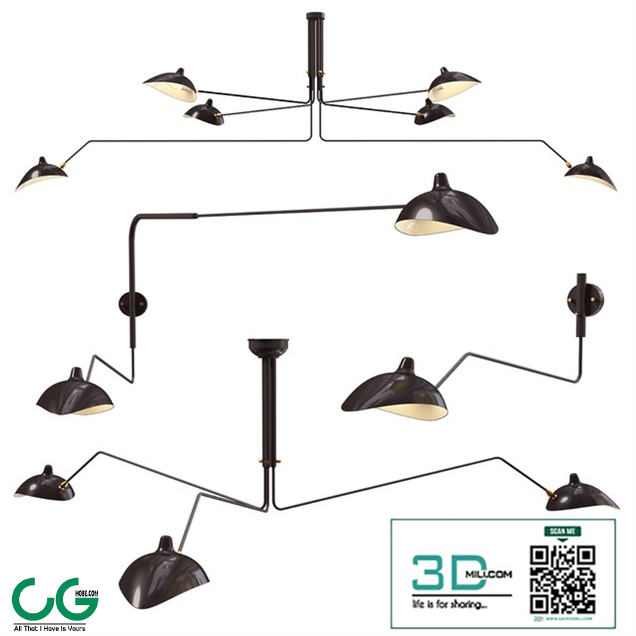 Serge Mouille Light Collection