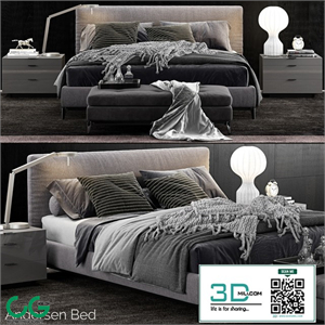 Minotti Andersen Bed