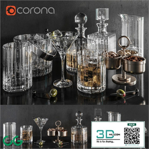 Restoration hardware Barware set01