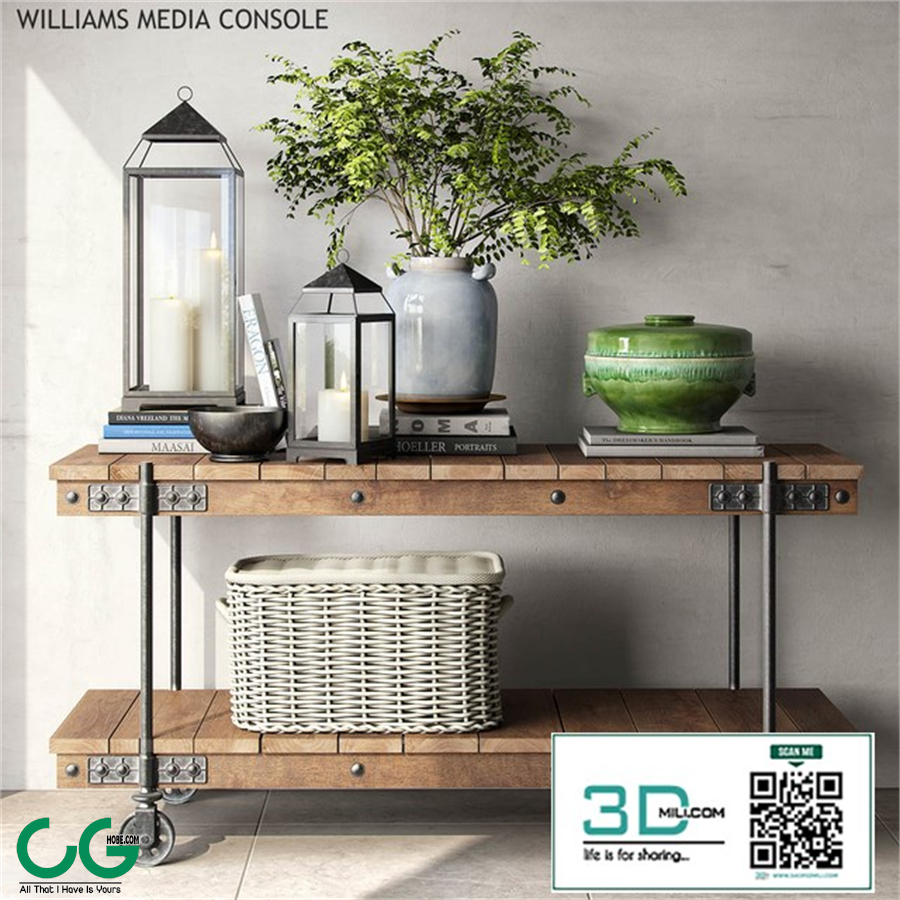 Pottery barn WILLIAMS MEDIA CONSOLE