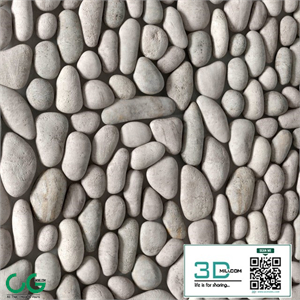 Fine pebble panel