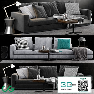 Minotti Andersen Line Sofa 3