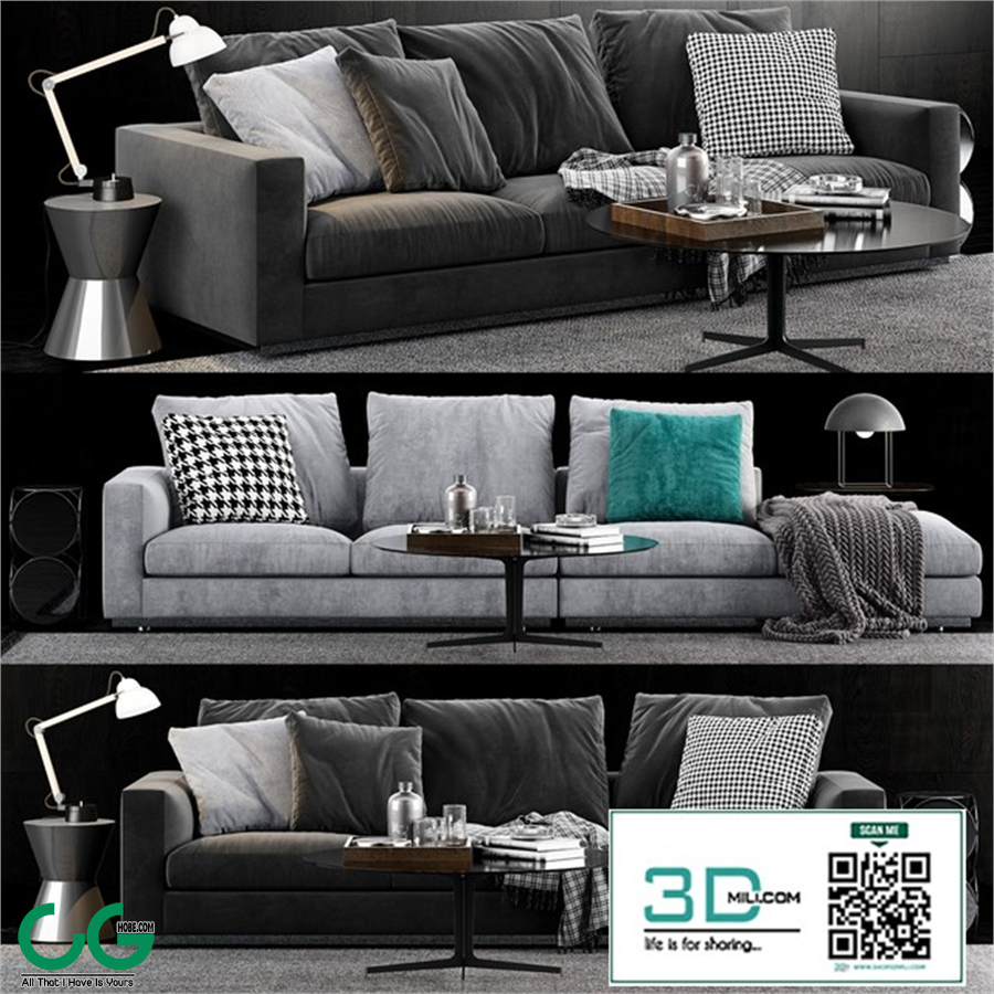 Minotti Andersen Line Sofa 3