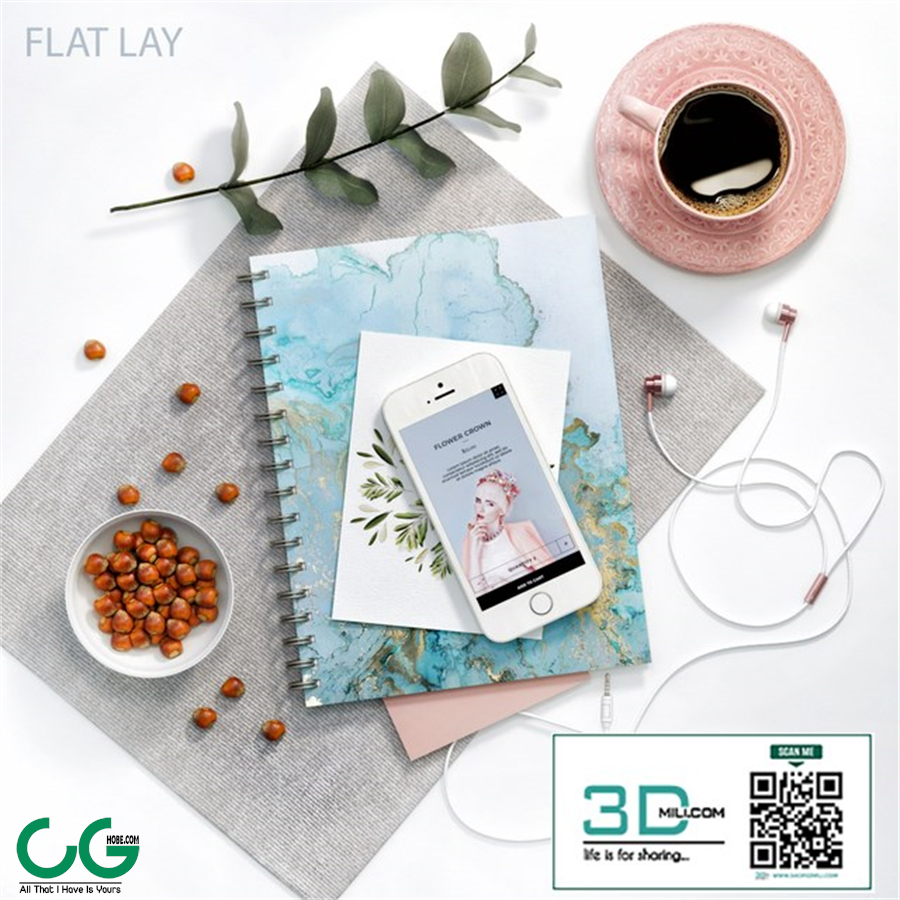 Decorative FLAT LAY set