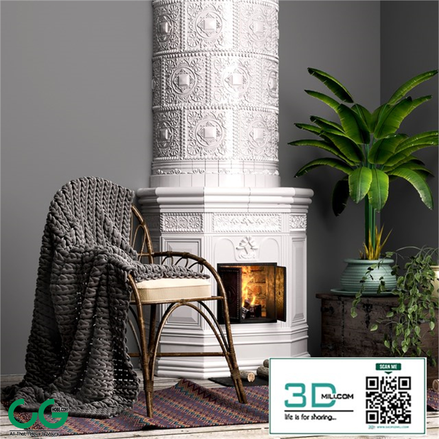 Scandinavian decorative set