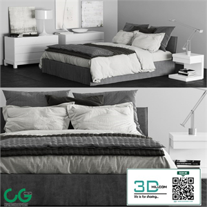 Meridiani Fox Bed
