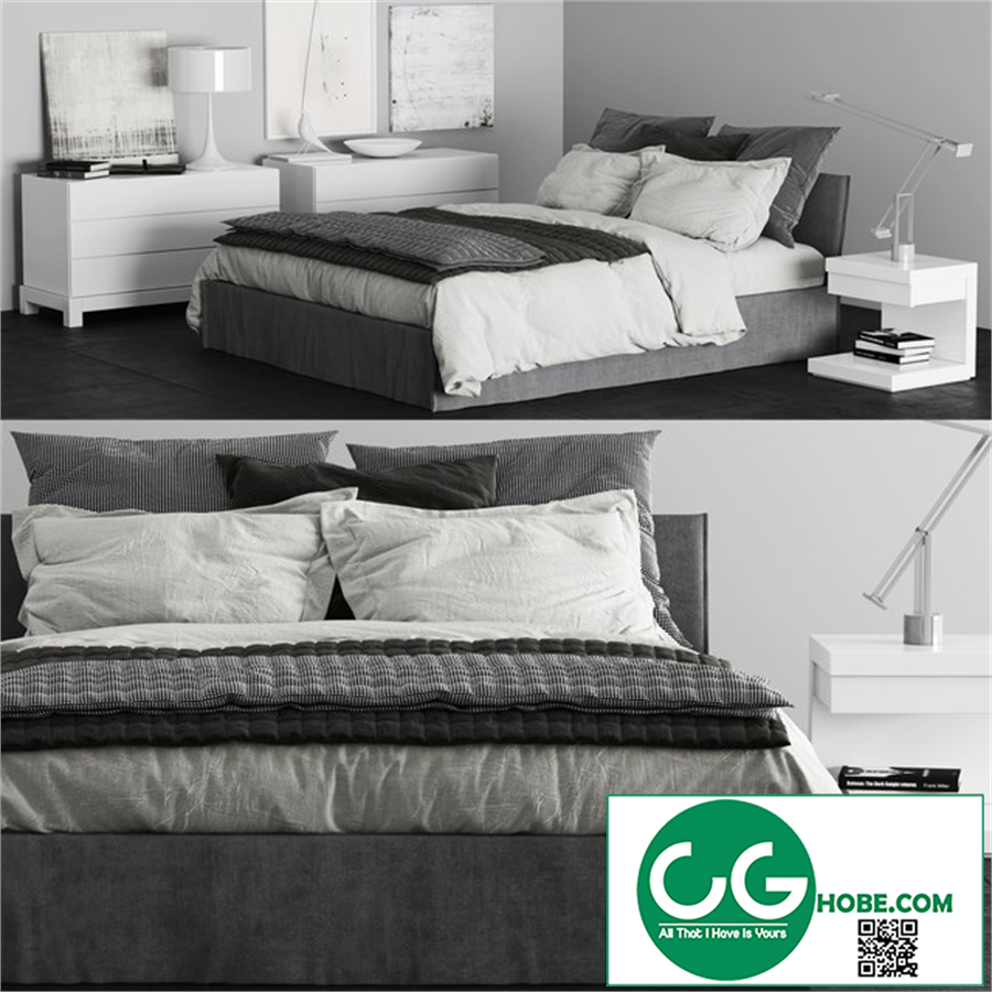 Meridiani Fox Bed