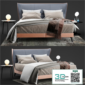 Poltrona Frau Mamy Blue Bed