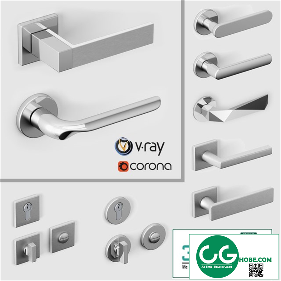 Door handles DnD by Martinelli