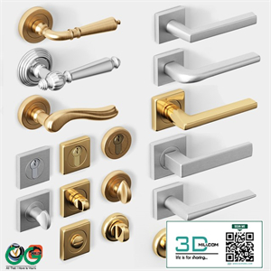 Door handles Pasini, Fimet, Colombo