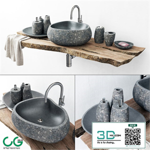 Stone washbasin