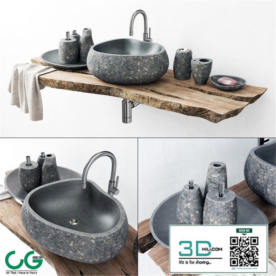 Stone washbasin