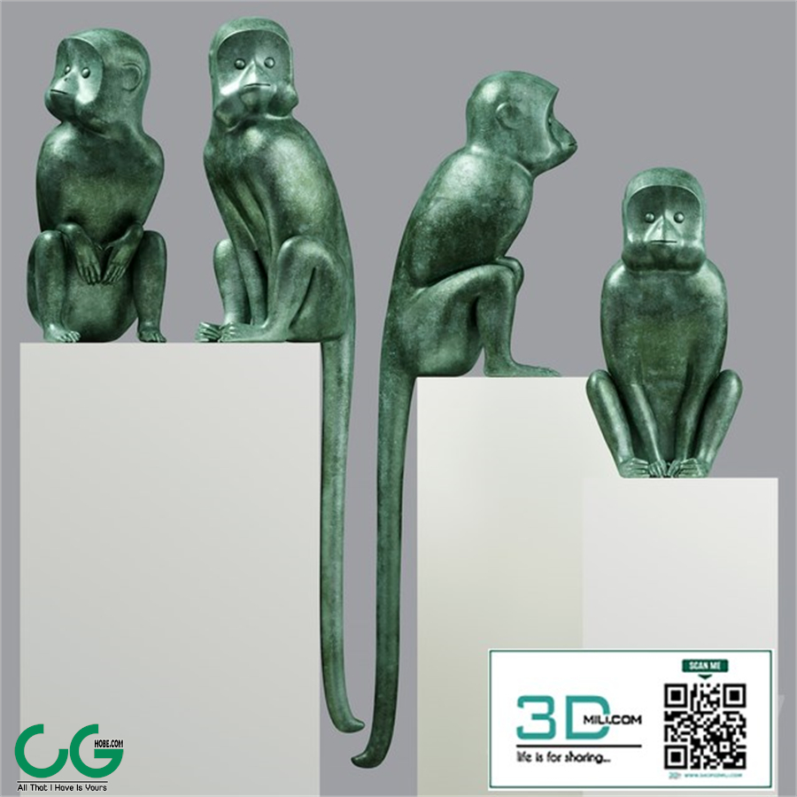 Singes II Lalanne Monkeys