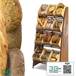 Rack with bread