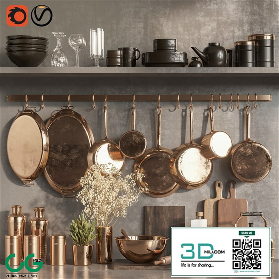 Kitchen Accessories set01