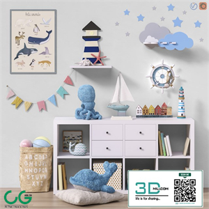 Toys and furniture set 48