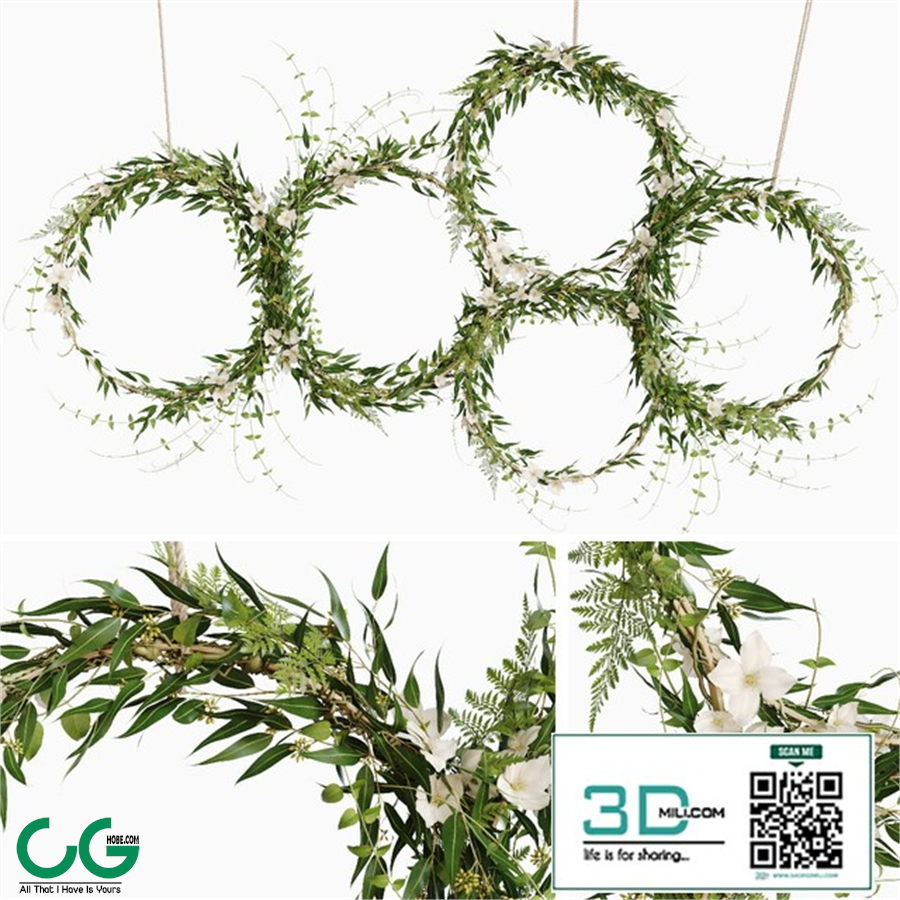 Green wreaths