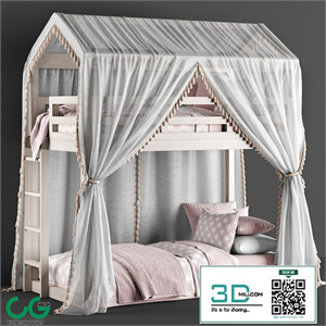 RH Cole House Bunk Bed