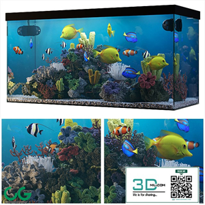 Seawater aquarium