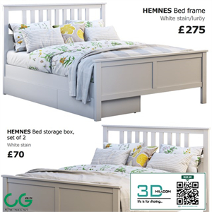 Ikea Hemnes bed 3