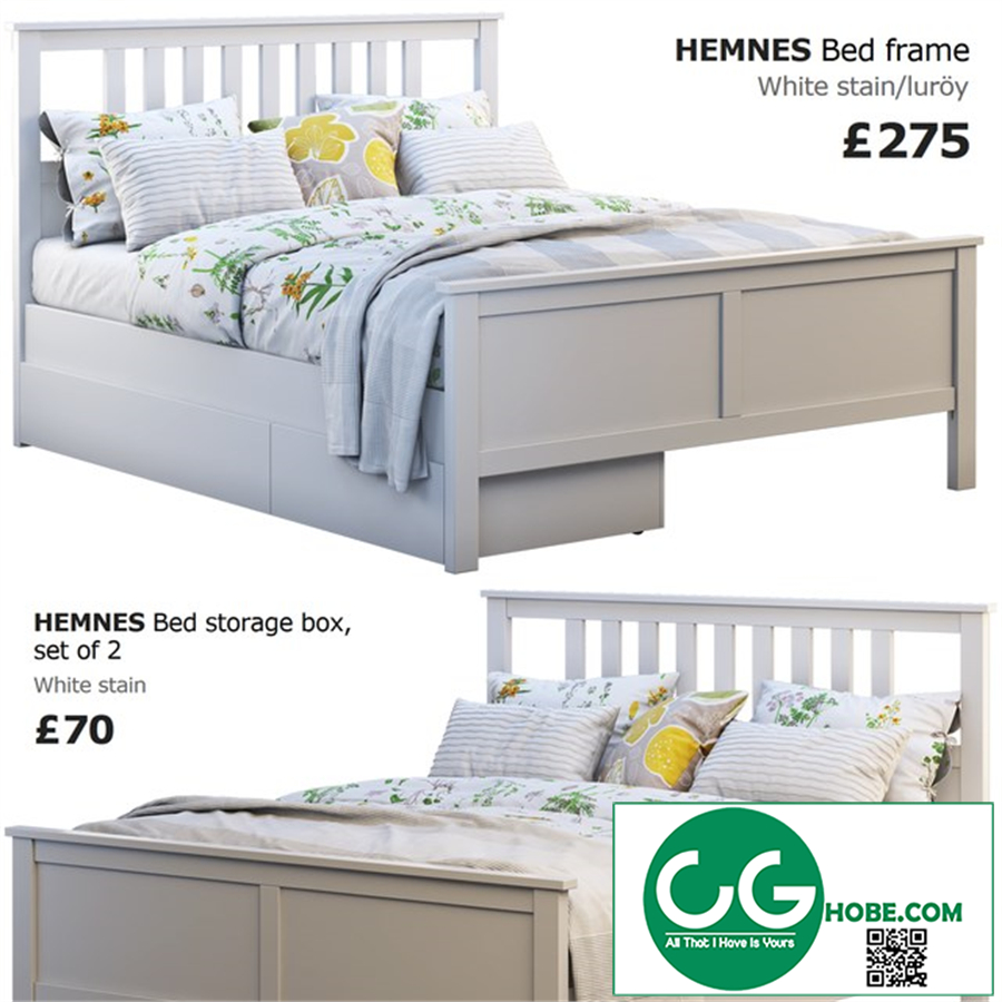 Ikea Hemnes bed 3