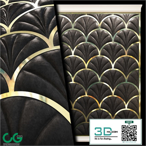 Soft decorative wall panel Leather