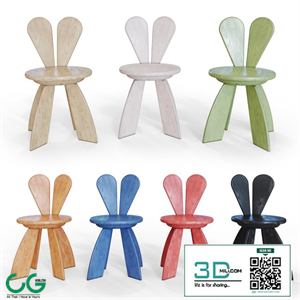 BUNNY CHAIR by HIROMATSU