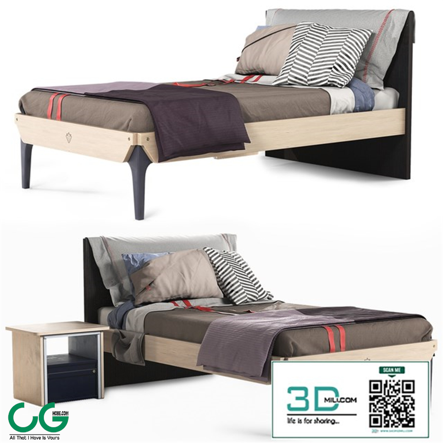 Cilek Jugendzimmer Trio Bett