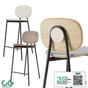 Tata Bar Stool by Pointhouse