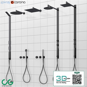 Shower systems and faucets CEA set 40