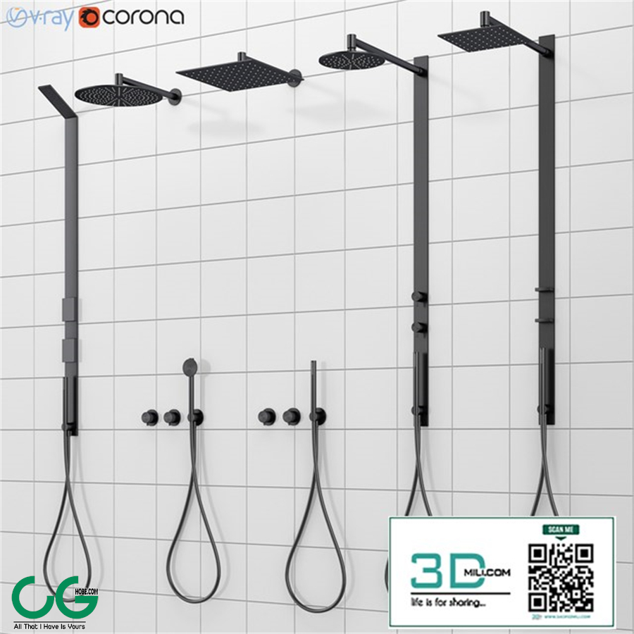 Shower systems and faucets CEA set 40