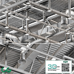 Ceiling Ventilation Gray