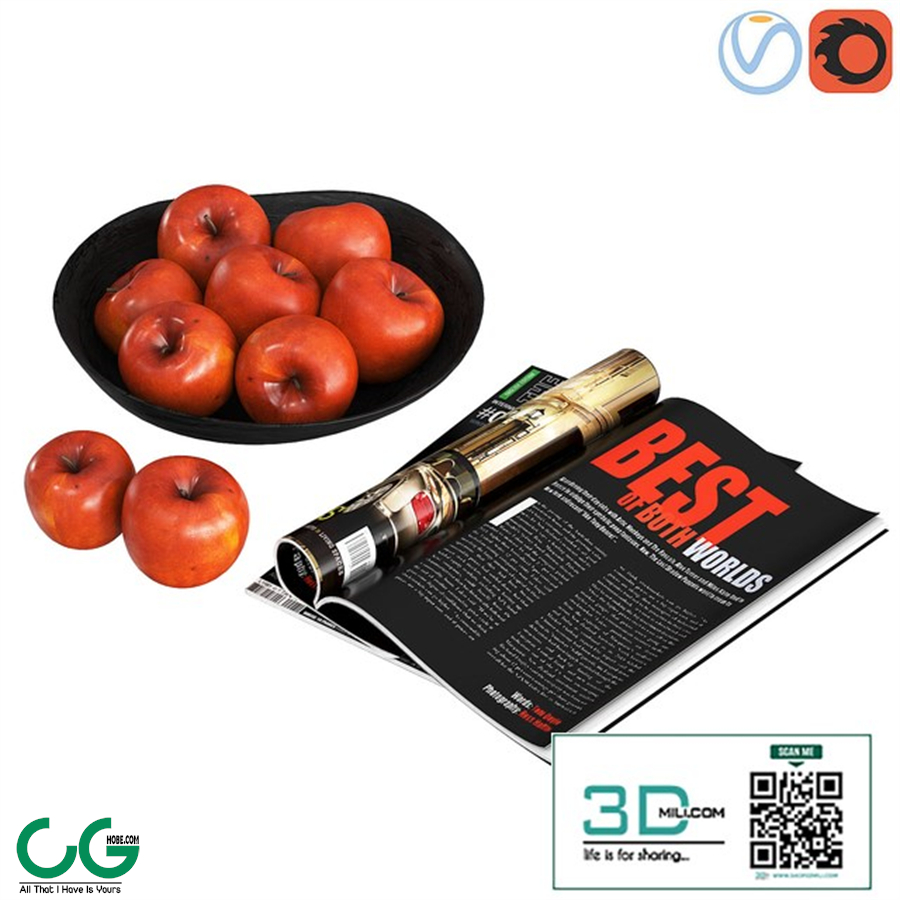 Fruit bowls red apples