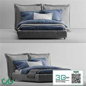 My home collection Face bed